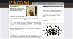 Desktop Screenshot of otetovani.cz