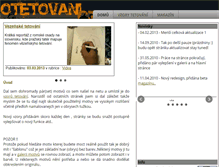 Tablet Screenshot of otetovani.cz